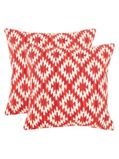 Geometric Kilim Pillows (Set of 2) by Safavieh Pillows