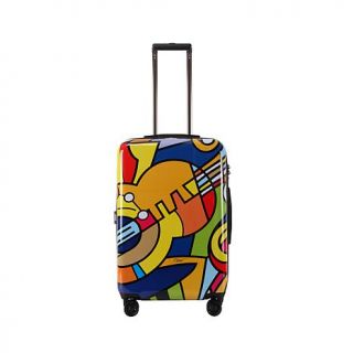 Triforce Luggage Francisco Ceron "Music & Flowers" 26" Polycarbonate Compos   8053931