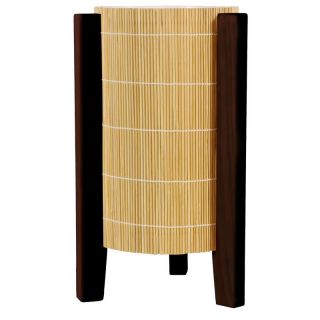 Wood 13 inch Walnut Kago Lamp (China)   13457522  