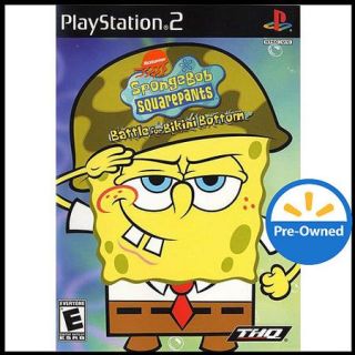 Spongebob Squarepants: The Battle For Bikini Bottom (PS2)   Pre Owned