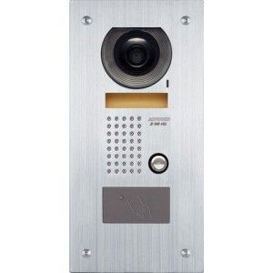 Aiphone JF DVF HID Stainless Steel Weather & Vandal Resistant Fixed Video Door Station w/HID Reader (Open Box Item)