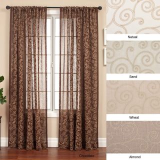 Cypress Rod Pocket 96 inch Curtain Panel   Shopping   Great
