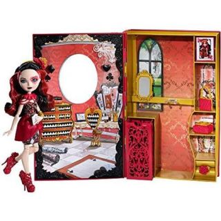 Ever After High Lizzie Hearts Spring Unsprung Book Playset with Doll