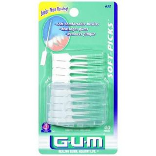 G U M Soft Picks Teeth Cleaners   40 Ct