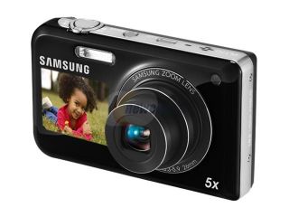 Open Box: SAMSUNG PL 170 Black 16 MP 5X Optical Zoom 26mm Wide Angle Digital Camera