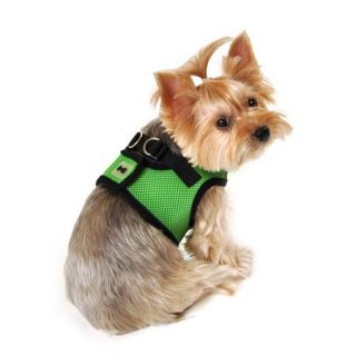 SimplyDog Mesh Dog Body Harness, Green