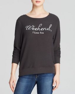WILDFOX Sweatshirt   Weekend I Love You