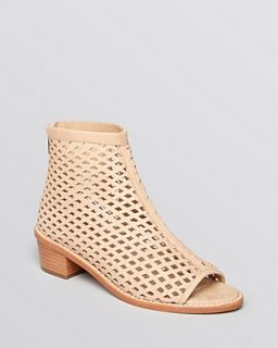 Loeffler Randall Open Toe Booties   Ione Perforated
