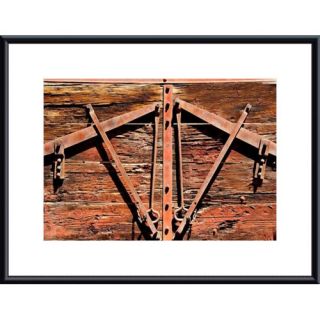 Printfinders Lever Abstract by John K. Nakata Framed Photographic