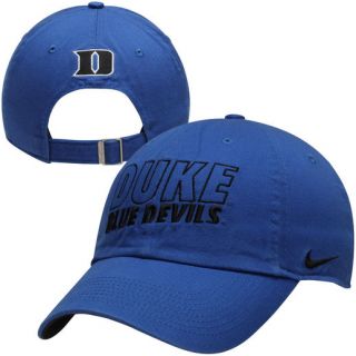 Nike Duke Blue Devils Heritage 86 Campus Adjustable Performance Hat   Duke Blue