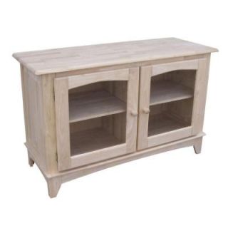 International Concepts 48 in. W Unfinished Entertainment Center TV 42