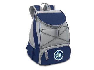 Picnic Time PT 633 00 138 254 3 Seattle Mariners PTX Backpack Cooler in Navy