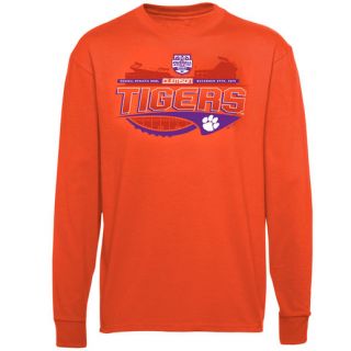 Clemson Tigers Orange 2014 Russell Athletic Bowl Bound Long Sleeve T Shirt