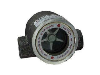 DWYER INSTRUMENTS SFI 300SS 1 Double Sight Flow Indicator, 316 SS, 1In