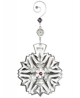 Waterford 2015 Snowflake Wishes for Health Glenmore Ornament     