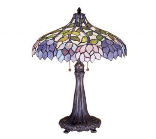 Tiffany Style Wisteria Table Lamp —