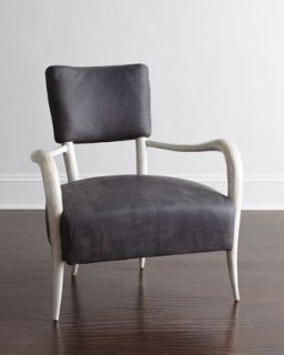 Bernhardt Belle Star Leather Chair