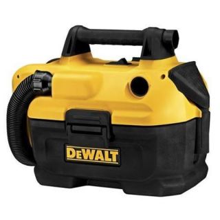 DeWALT DEWDCV580Y 18/20V MAX Cordless Wet Dry Vacuum DEWALT DCV580 18/20V MAX Cordless Wet Dry Vacuum