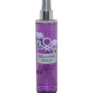 United Colors of Benetton Relaxing Violet Womens 8.4 ounce Body Mist