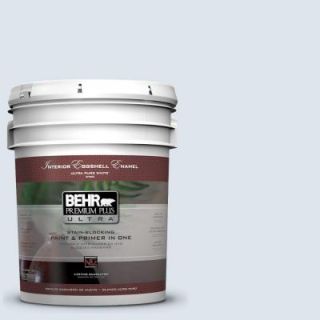 BEHR Premium Plus Ultra 5 gal. #570E 1 Glass Bead Eggshell Enamel Interior Paint 275005