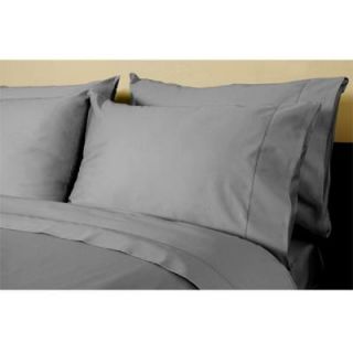 Home Decorators Collection Hemstitched Grant Gray King Pillowcases 0918910270