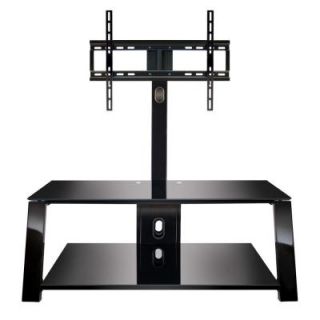Bell'O 44 in. Triple Play Audio/Video TV Stand with Swivel TV Mounting TP4444