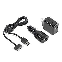 Ativa Mobil IT HomeAuto Charging Kit For Use With iPod iPhone iPad Mobile Digital Devices Black