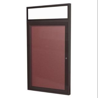 Single Door Enclosed Letterboard (24 in. W x 36 in. H)