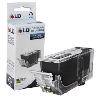 LD Canon PGI 225 Pigment Black Compatible Inkjet Cartridge W/ Chip for PIXMA iP4820, iP4920, iX6520, MG5120, MG5220, MG6120, MG6220, MG8120. MG8120B, MG8220, MX712, MX882, and MX892 Printers