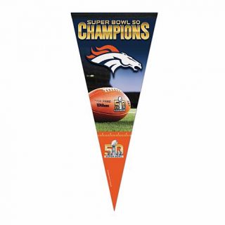 Super Bowl 50 Champions 17" x 40" Indoor Premium Felt Pennant   Broncos   8044292