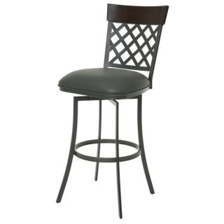 Valley Falls 26 Swivel Bar Stool with Cushion by Impacterra