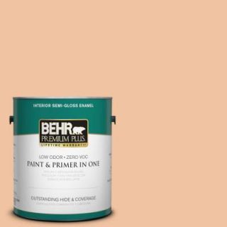 BEHR Premium Plus 1 gal. #M220 3 Carving Party Semi Gloss Enamel Interior Paint 340001