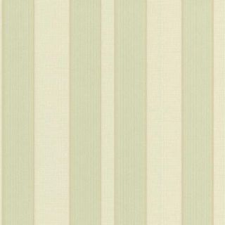 56 sq. ft. Napoleon Green Stripe Wallpaper 298 30365
