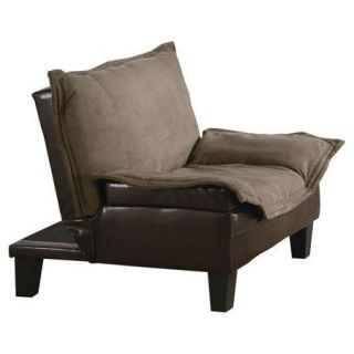 Coaster Chair Bed In Brown Finish 300303