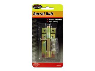 3 Inch barrel bolt with screws   Pack of 48