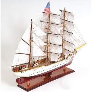 Old Modern Handicrafts Us. Coast Guard Eagle E.E. Sailing Model Ship