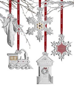 Waterford 2015 Silver Ornament Collection