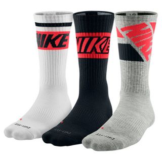 Nike Dri FIT Fly Rise Crew 3 Pack Socks   SX4862 910
