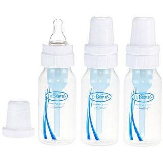 Dr. Brown's   Standard Polypropylene 4 oz. Bottles, BPA Free, 3 Pack