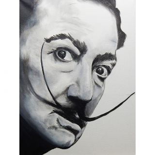 Salvador Dali by Ed Capeau Painting Print on Wrapped Canvas by Buy Art