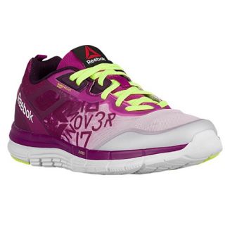 Reebok Zquick Soul   Womens   Running   Shoes   Gravel/Black/White/Neon Cherry/Neon Cherry