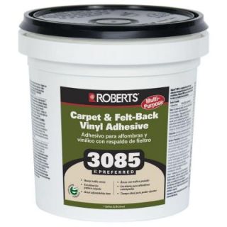 Roberts 3085 1 gal. Multipurpose Carpet and Felt Back Vinyl Adhesive 3085 1