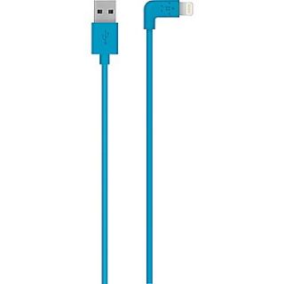 Belkin MIXITUP 90 Degree Lightning to USB Cable Blue