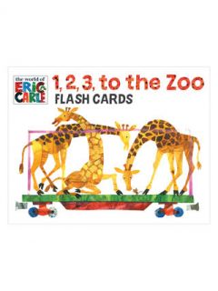 The World of Eric Carle 1, 2, 3, to the Zoo Flash Cards by Chronicle Books
