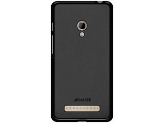 Amzer Black Pudding TPU Case Back Protective Cover for ASUS Zenfone 5 A501CG