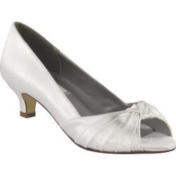 Womens Dyeables Becky White Satin   16422791   Shopping