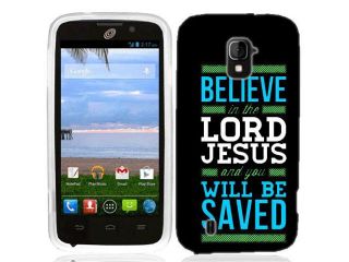 For ZTE Majesty Z796C Believe Jesus Case Cover