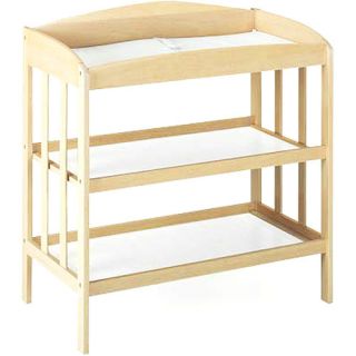 Baby Mod   Monterey Changing Table With Shelves, Natural