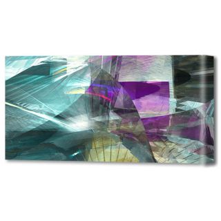 Jeweled Horizon by Scott J. Menaul Graphic Art on Wrapped Canvas by