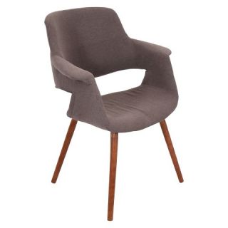 Lumisource Vintage Flair Dining Chair   Brown